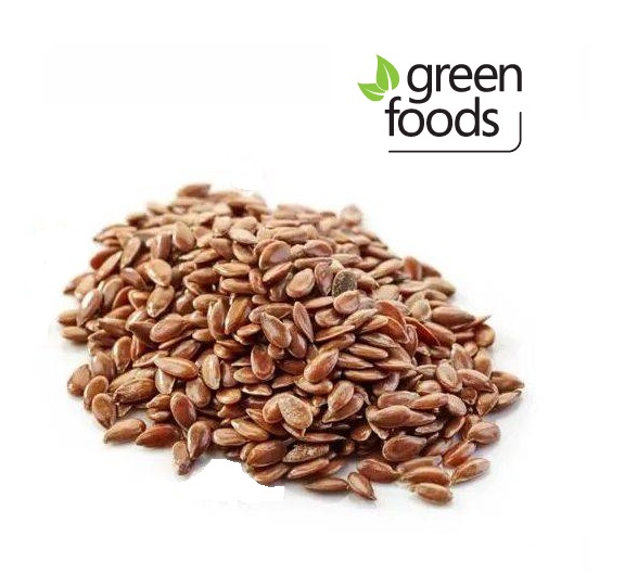 Green Foods Flaxseed Brown 250G Bio