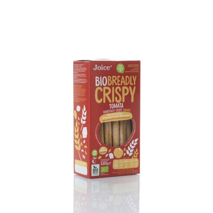 Joice Breadly Crispy Tomato Breadsticks 120G Bio