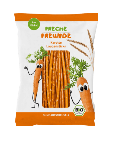 Erdbar Baby Dinkel Carrot Sticks 75G