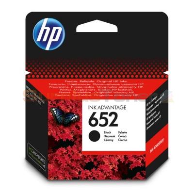 HP 652 Black Μελάνι