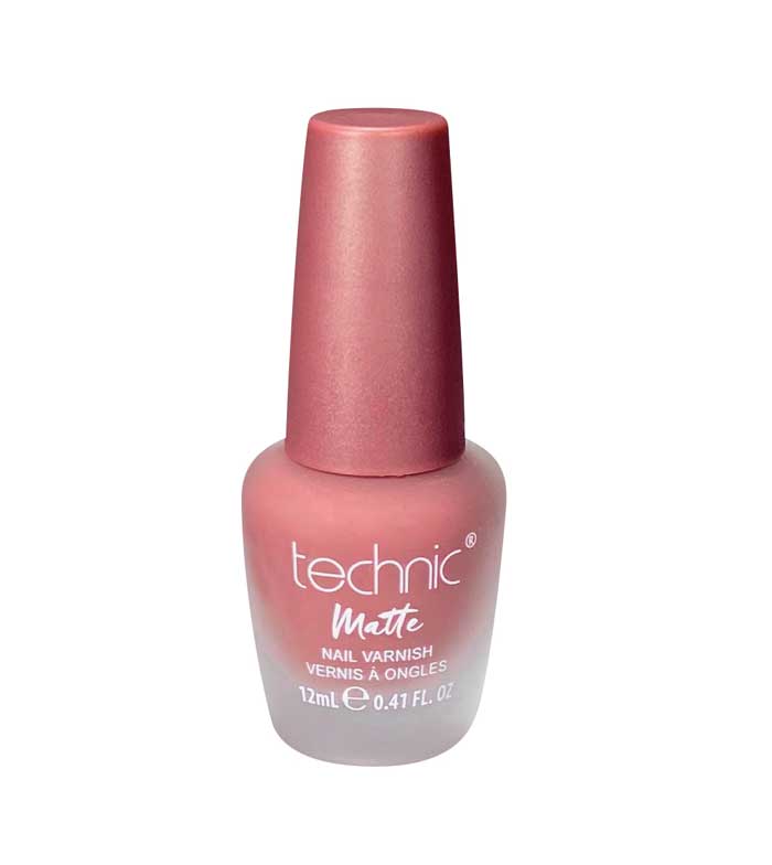 Technic Cosmetics Matte Nail Varnish Polish Starkers Shade 12Ml
