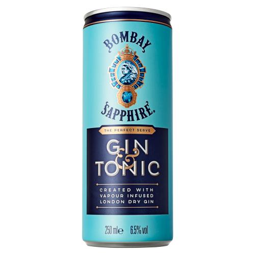 Bombay Gin Tonic 250Ml