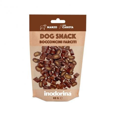 Inodorina Bocconcini Manzo Carota - 80gr