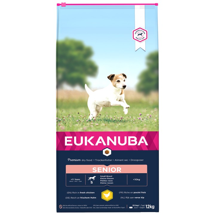 Eukanuba Senior Small Breed Chicken - 12 Kg