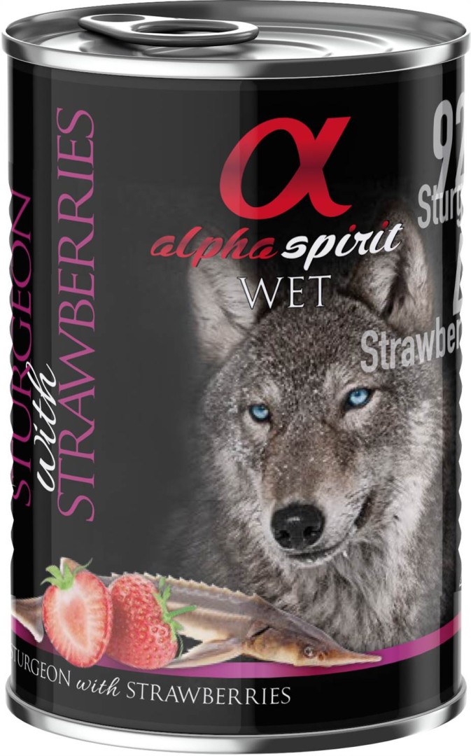 Alpha Spirit Strugeon And Strawberries - 400gr
