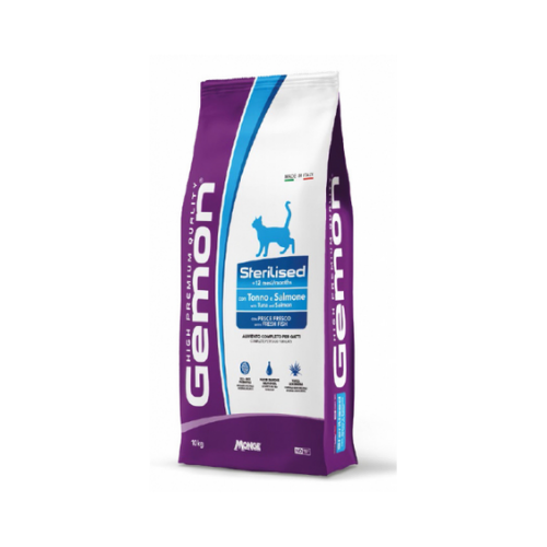 Gemon Tuna & Salmon Sterilized - 10 Kg