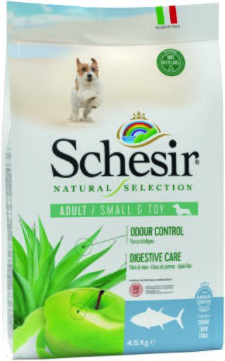 Schesir - Natural Selection Adult Small And Toy With Tuna - 4.5 Kg