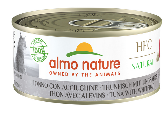Almo Nature-hfc Natural Tuna & Whitebait - 150gr