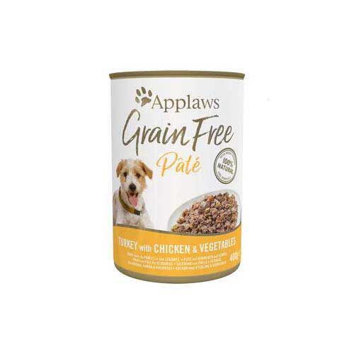 Applaws Pate Turkey And Chicken Vegetable - 400gr