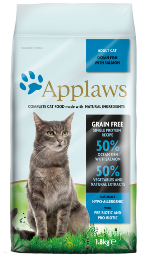 Applaws Food For Cats Ocean Fish With Salmon - 350gr