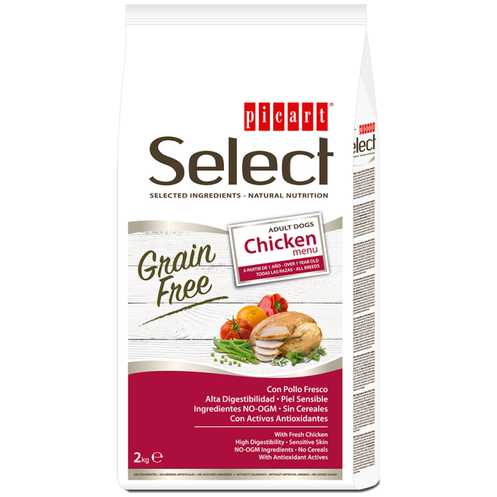 Picart Select Grain Free Adult Chicken - 10 Kg