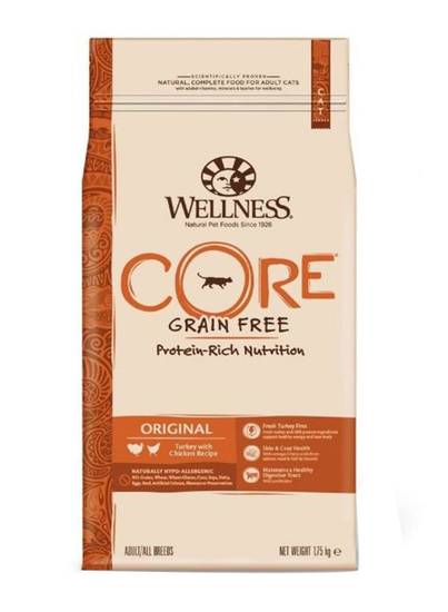 Wellness Core Original Turkey With Chicken Recipe Dry Cat Food - 1.75 Kg
