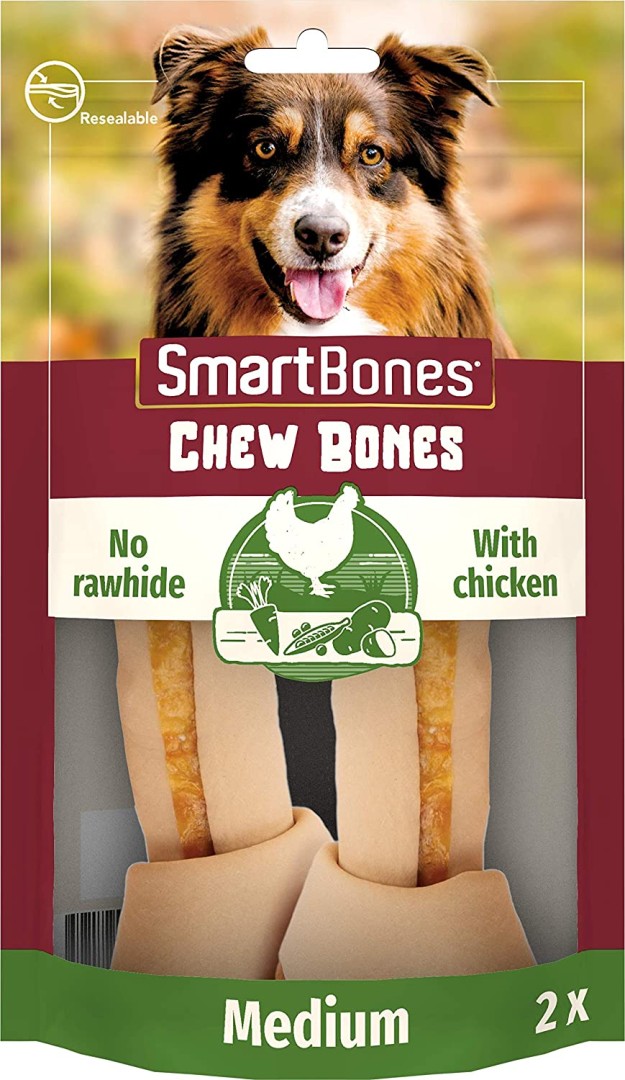 Smart Bones Chicken Flavour Bones 2 Pcs - 158gr