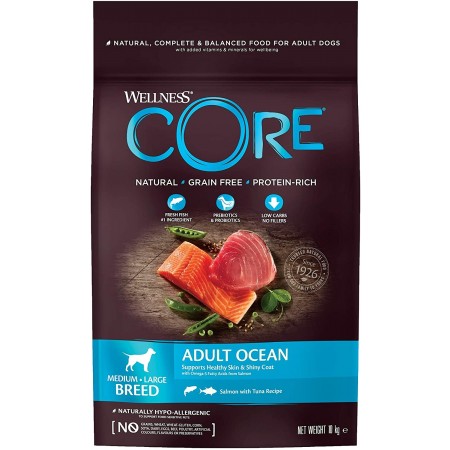 Wellness Core Adult Ocean Salmon Tuna - 10 Kg