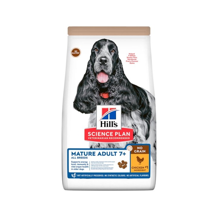 Hills Grain Free Mature Chicken - 12 Kg