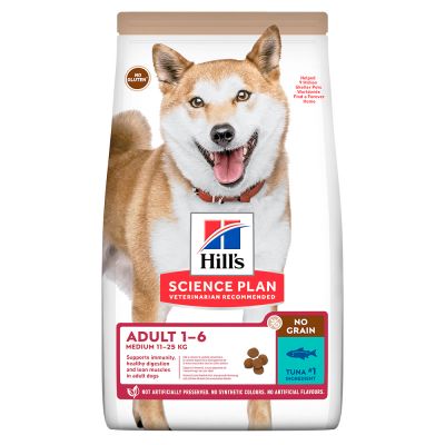 Hills Grain Free Adult Medium Tuna - 12 Kg
