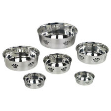 Nobby Stainless Steel Bowl Heavy Spiral Anti Slip 13 5 Cm 0 45 Ltr