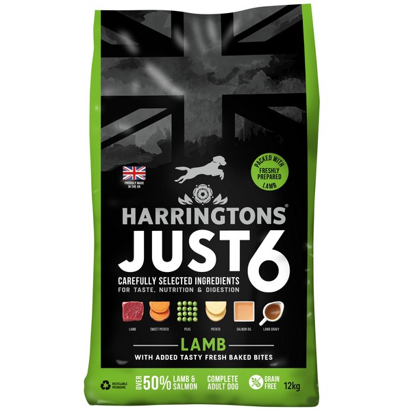 Harringtons Just 6 Lamb - 12 Kg