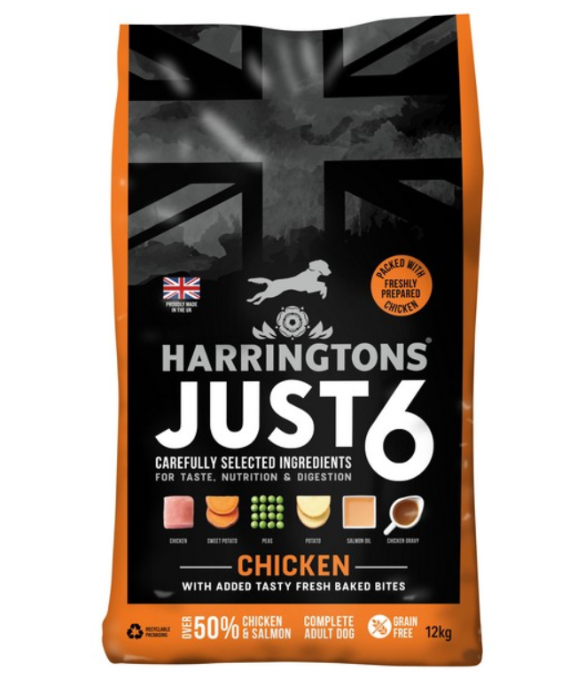 Harringtons Just 6 Chicken - 12 Kg