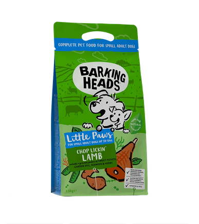 Barking Heads Chop Lickin' Lamb Small Breed - 1.5 Kg