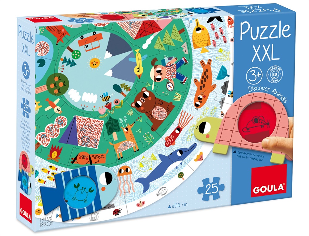 Puzzle XXL Discovery Animals