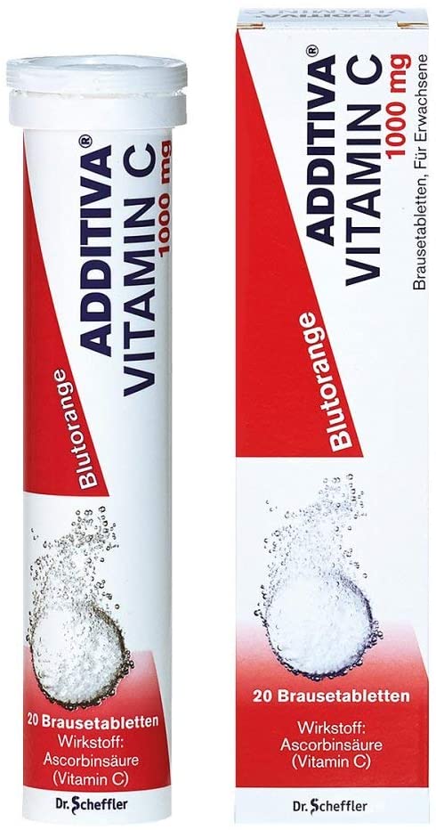 Additiva  Vitamins Vitamin C Blutorange 20 Soluble Tablets
