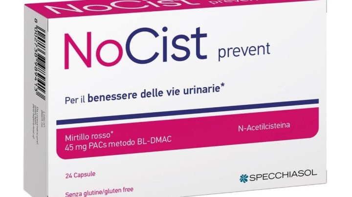 Specchiasol Nocist Prevent for a Healthy Urinary System 24caps