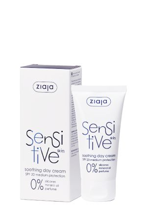 Ziaja Sensitive Skin Line Soothing Day Cream Spf 20 50 Ml