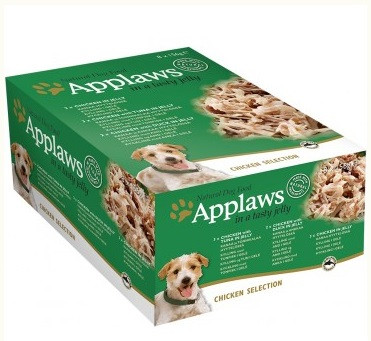 Applaws Dog's wet food Chicken Jelly Multipack 1gr