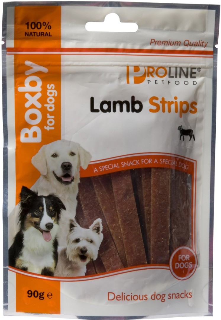 Boxby Lamb Strips 90gr - 90gr