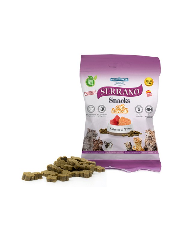 Serrano Snacks Cats Salmon And Tuna - 500gr