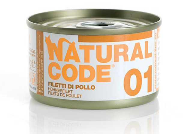 Natural Code Chicken Fillets 85gr