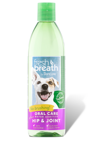 Tropiclean Water Add. For Dogs &#038; Cats Fresh Breath Hip &#038; Joint 473ml