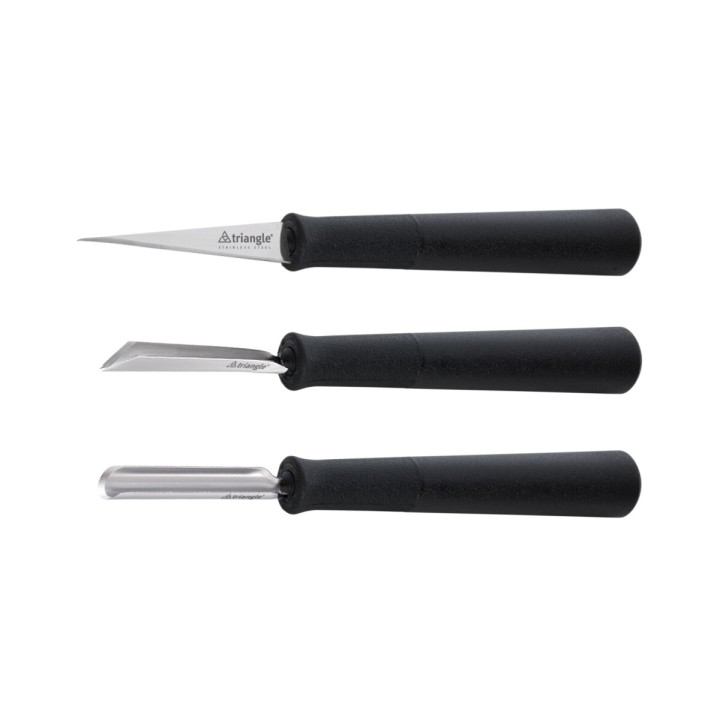 Carving Tools Set "Basic", 3-Piece