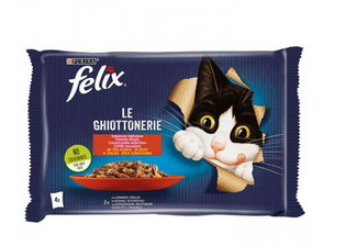 Purina One Felix Adult Beef And Chicken Multipack 85Gr