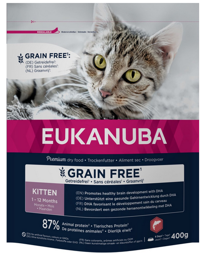 Eukanuba Kitten Grain Free Salmon 10kg