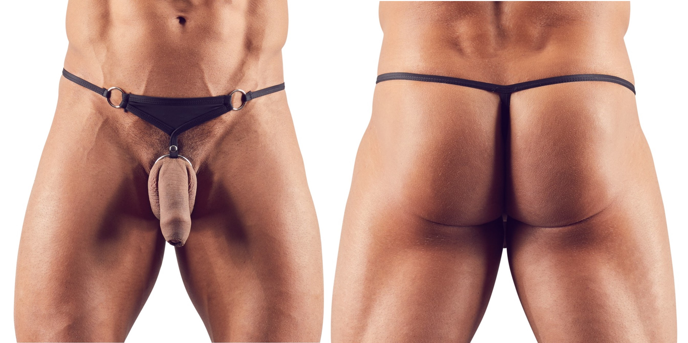 Hot String With Cock Ring Size S