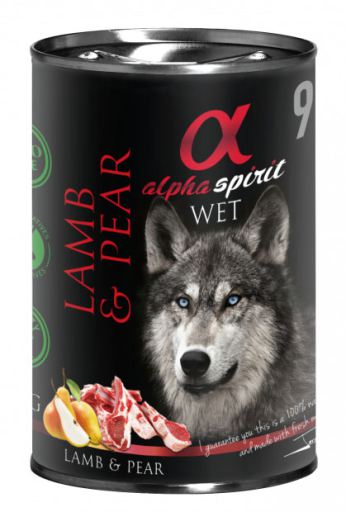 Alpha Spirit Wet Food Lamb & Pear - 150gr