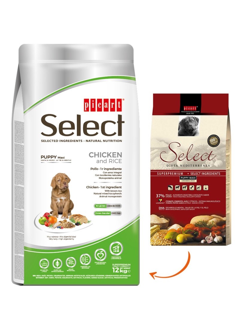 Picart Select Puppy Maxi - 3 Kg