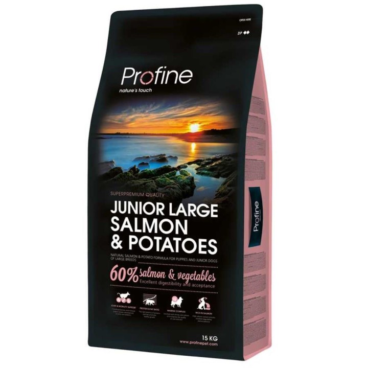 Profine Junior Large Breed Salmon - 15 Kg