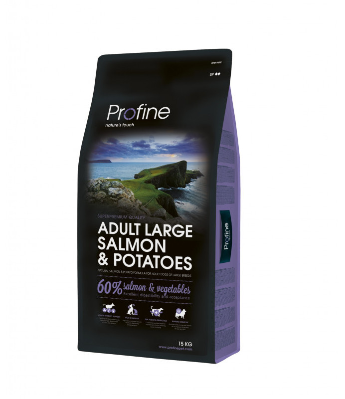 Profine Dog Adult Large Breed Salmon - 15 Kg