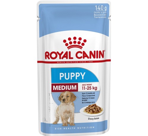 Royal Canin Medium Puppy Wet Food - 140gr