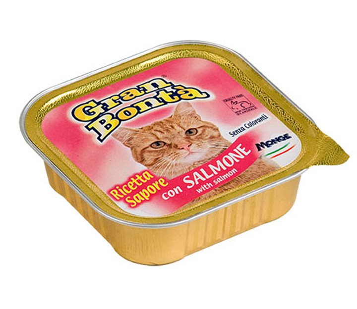 Gran Bonta Cat Wet Salmon - 100gr