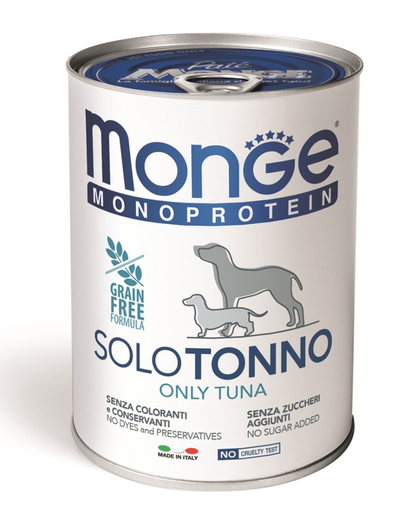 Monge Monoprotein Dog Wet Only Tuna - 400gr
