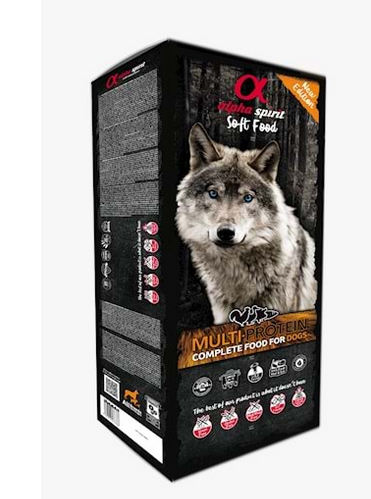 Alpha Spirit Semimoist Multiprotein Dog Food - 9 Kg