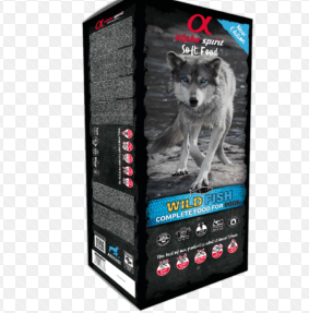 Alpha Spirit Semimoist Wild Fish Dog Food - 9 Kg