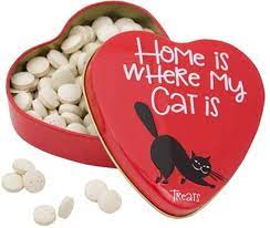 Sanal Cat Vitamin Treats Heart Tin - 60gr