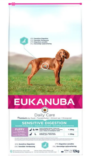 Eukanuba Daily Care Puppy Sensitive Digestion - 12 Kg