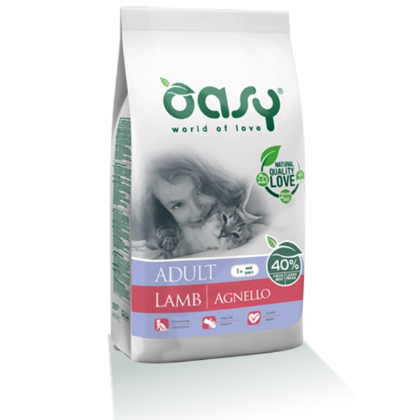 Oasy Adult Cat Lamb - 1.5 Kg