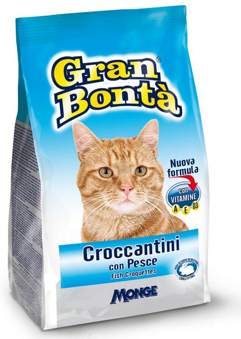 Gran Bonta Cat Croquettes Fish - 400gr